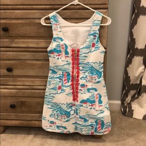 Lilly Pulitzer Watch Out Lighthouse Delia dress